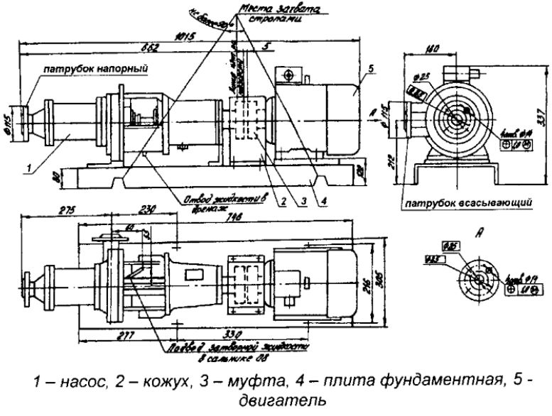 Цвс 10 40 чертеж насос