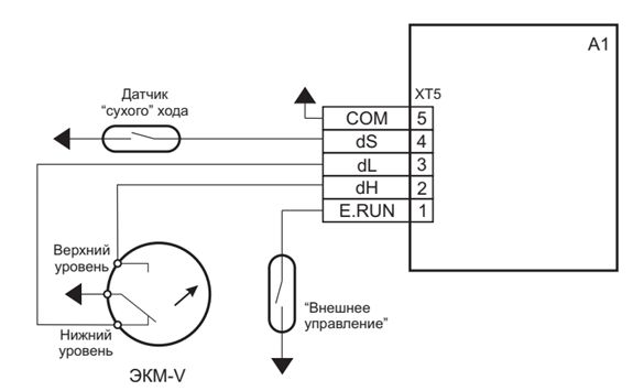 Схема подключения omron h3y 2